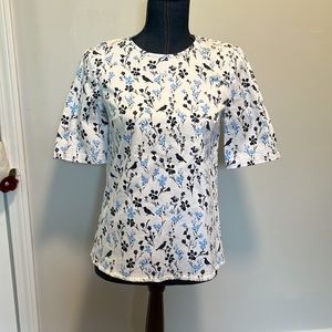 Draper James denim shirt blouse size 2